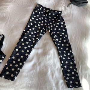 Outdoor Voices Polka Dot Leggings (matching sports bra available on my profile!)
